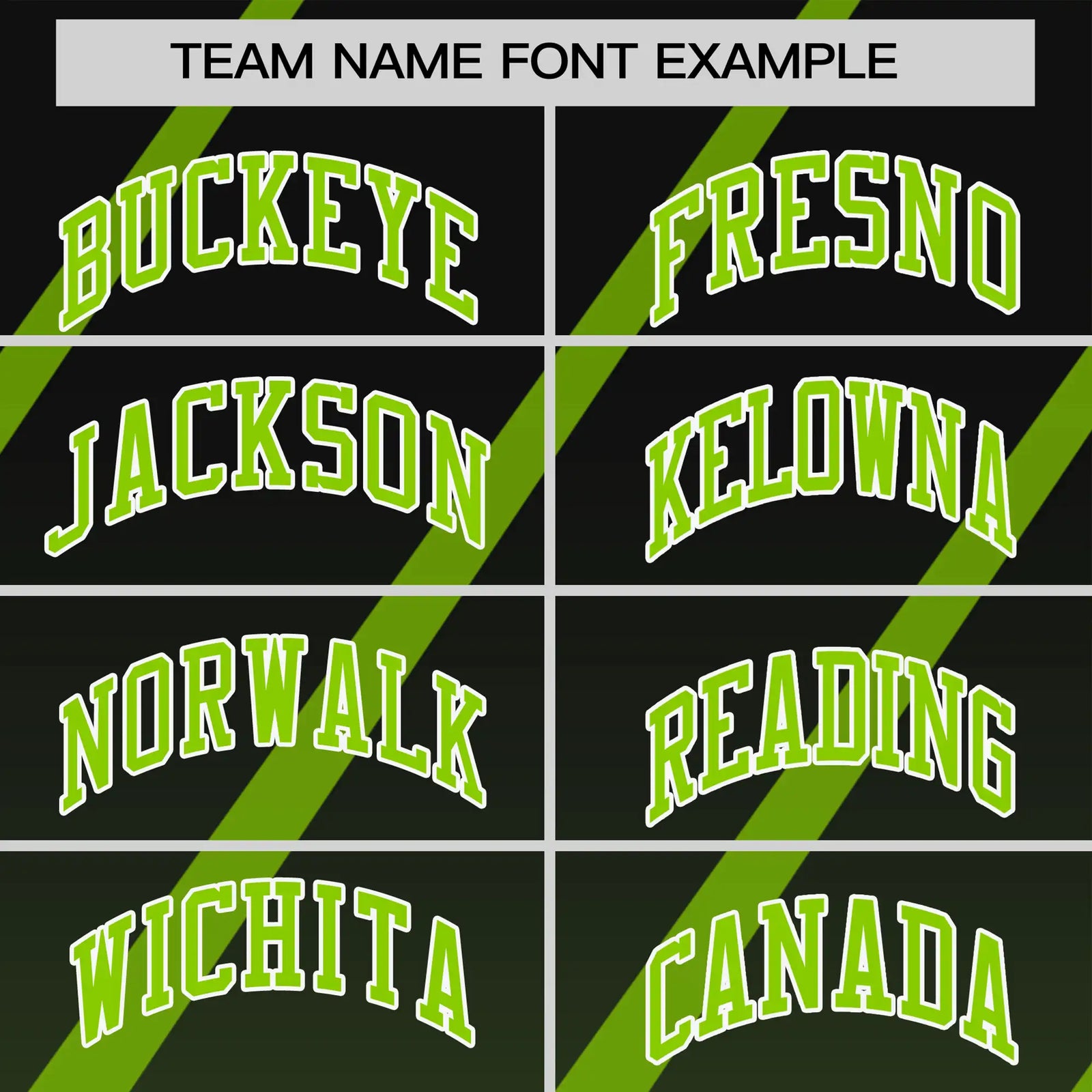 Custom Black-Neon Green Gradient Fashion Diagonal Stripe Performance T-Shirt