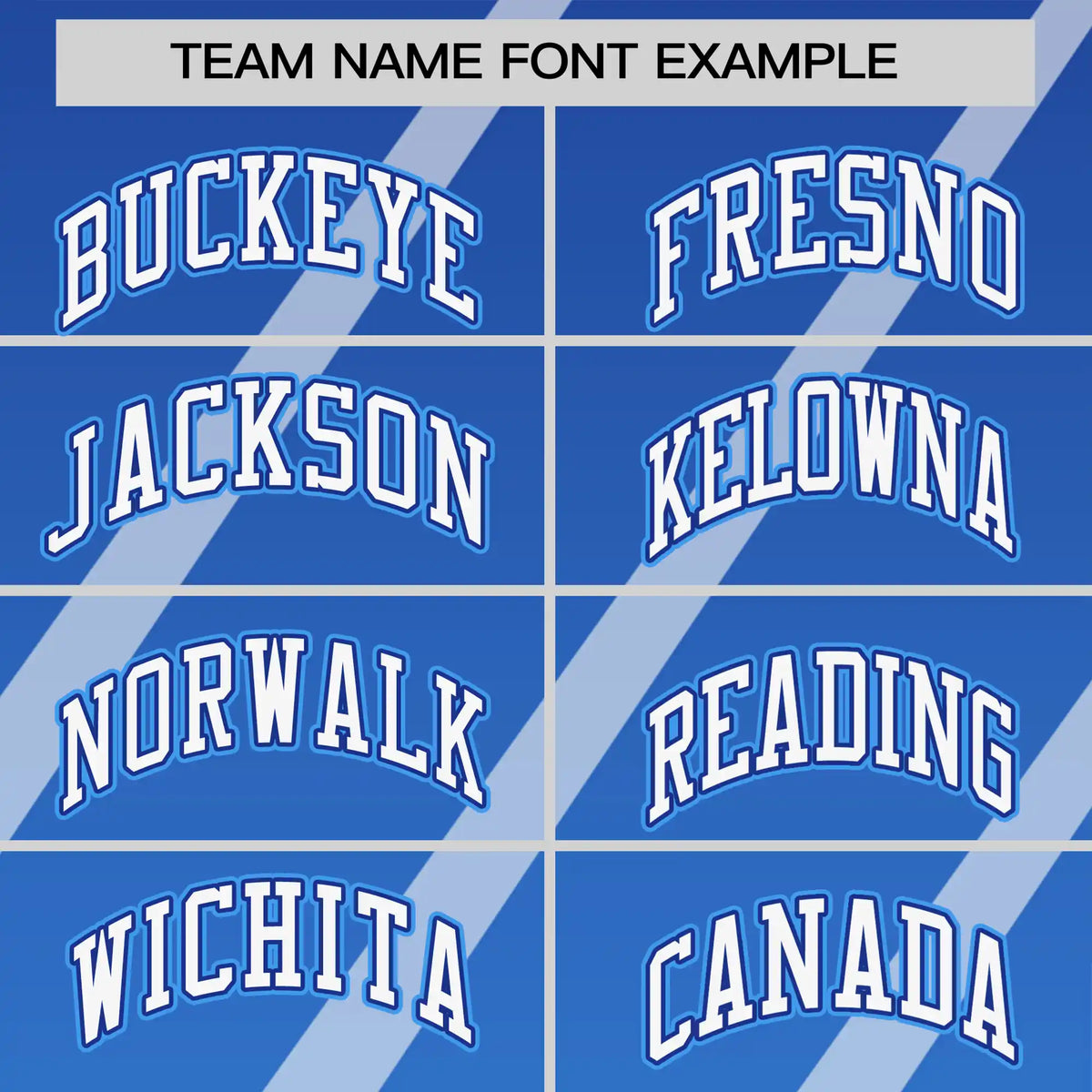 Custom Royal Blue-White Gradient Fashion Diagonal Stripe Performance T-Shirt
