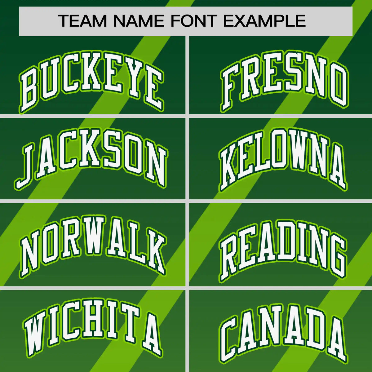 Custom Green-Neon Green Gradient Fashion Diagonal Stripe Performance T-Shirt