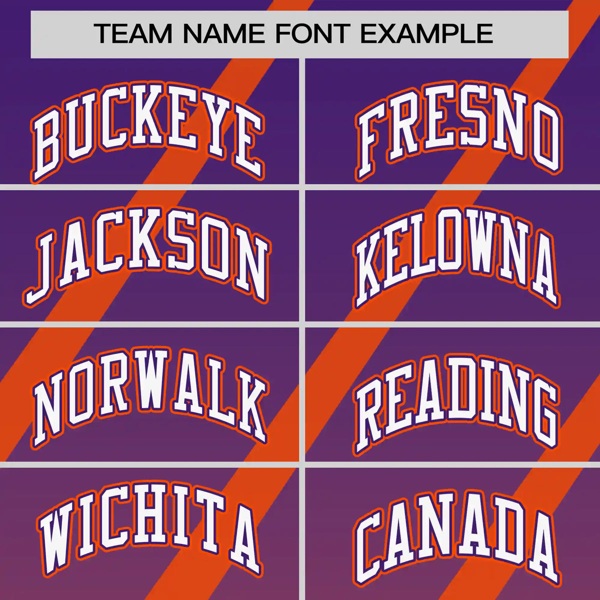 Custom Purple-Orange Gradient Fashion Diagonal Stripe Performance T-Shirt