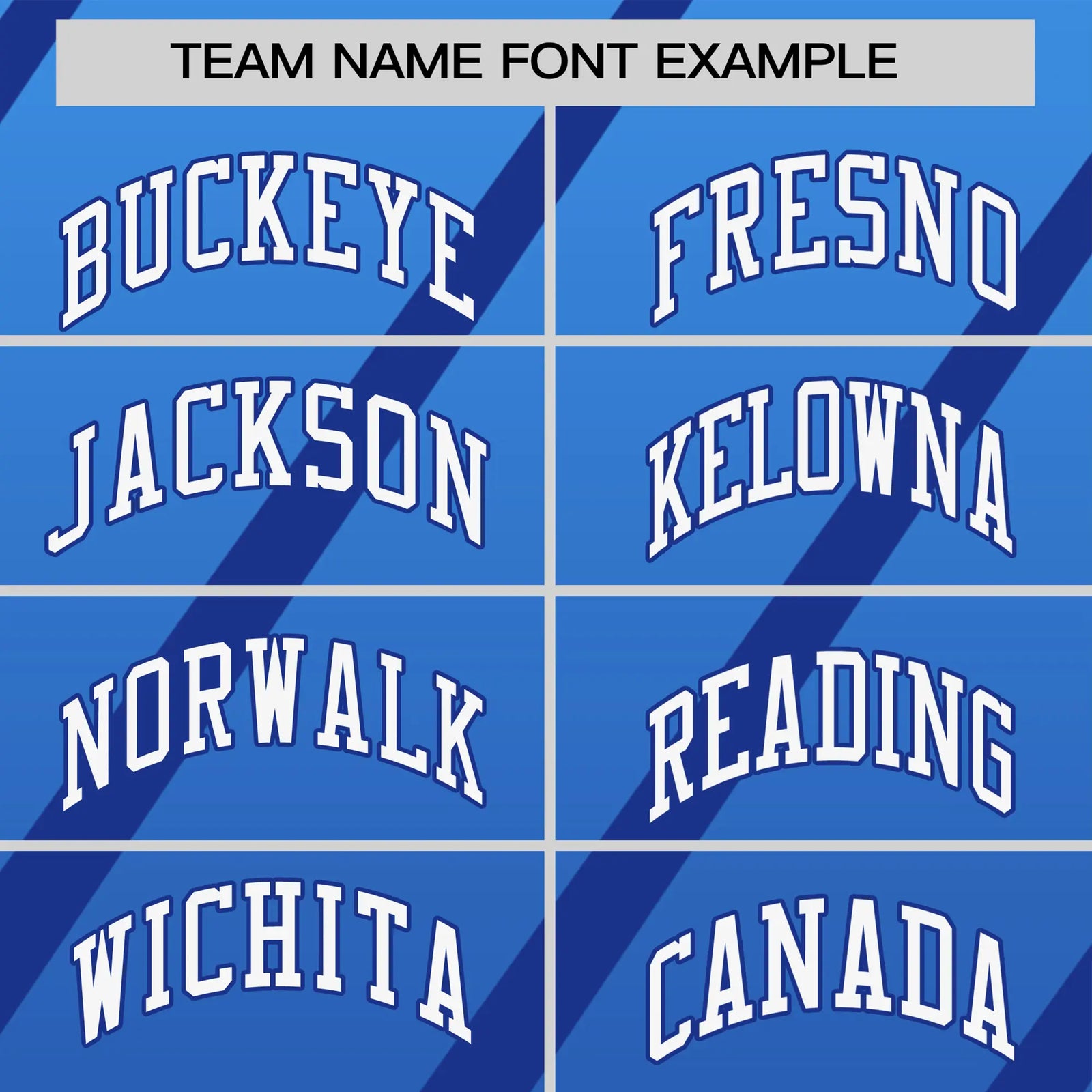 Custom Powder Blue-Royal Blue Gradient Fashion Diagonal Stripe Performance T-Shirt