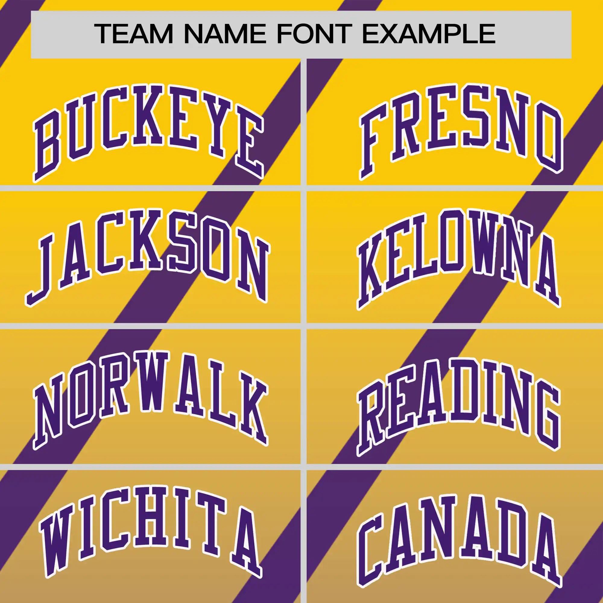 Custom Gold01-Purple Gradient Fashion Diagonal Stripe Performance T-Shirt