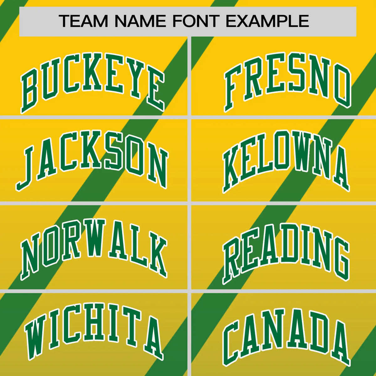 Custom Gold01-Kelly Green Gradient Fashion Diagonal Stripe Performance T-Shirt