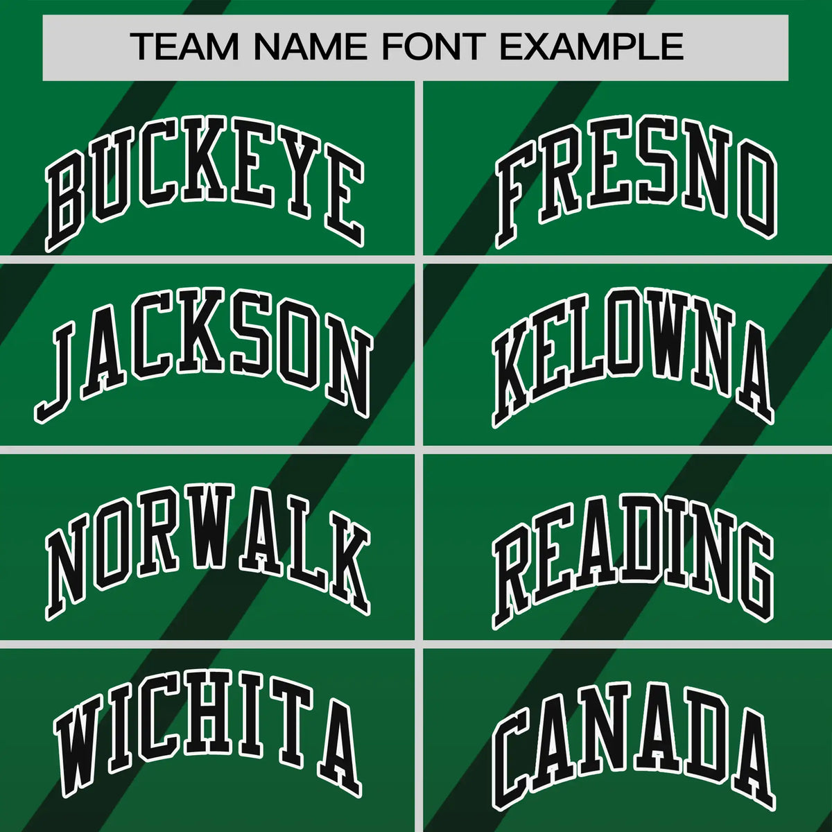 Custom Kelly Green-Black Gradient Fashion Diagonal Stripe Performance T-Shirt