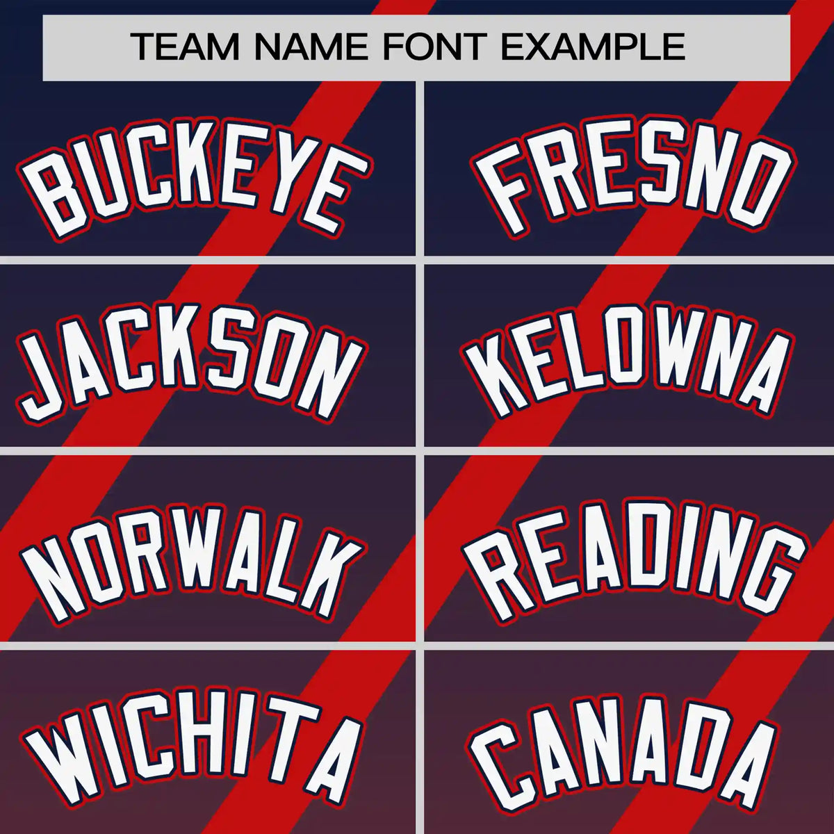 Custom Navy-Red Gradient Fashion Diagonal Stripe Performance T-Shirt