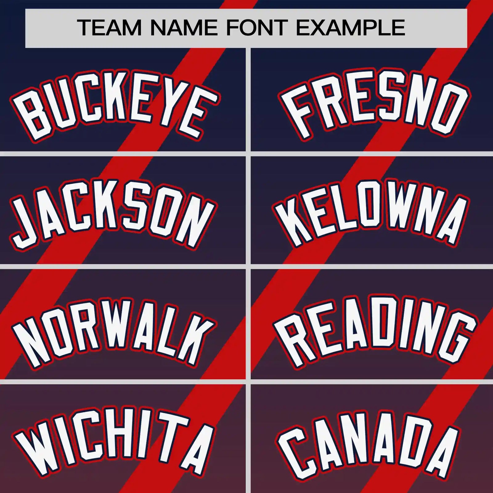 Custom Navy-Red Gradient Fashion Diagonal Stripe Performance T-Shirt