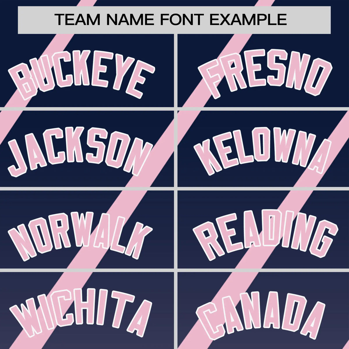 Custom Navy-Light Pink Gradient Fashion Diagonal Stripe Performance T-Shirt