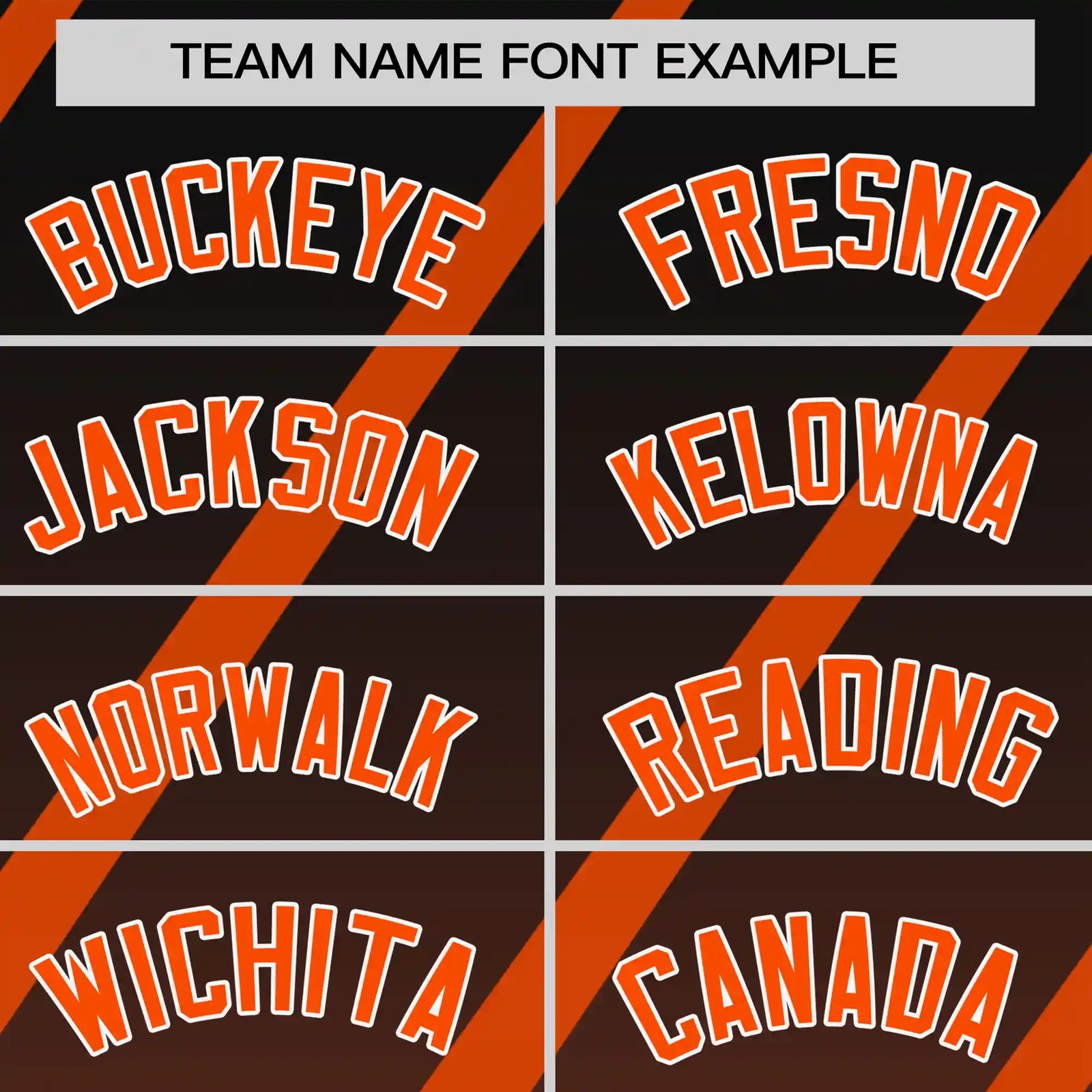 Custom Black-Orange Gradient Fashion Diagonal Stripe Performance T-Shirt