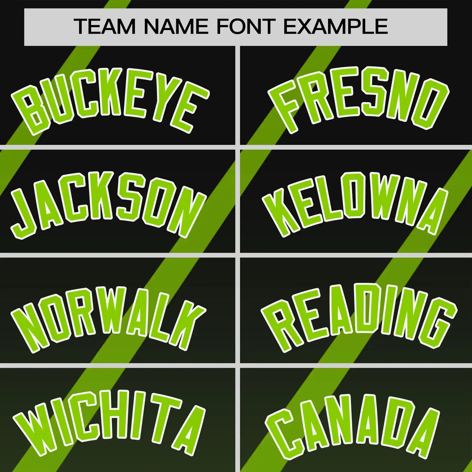 Custom Black-Neon Green Gradient Fashion Diagonal Stripe Performance T-Shirt