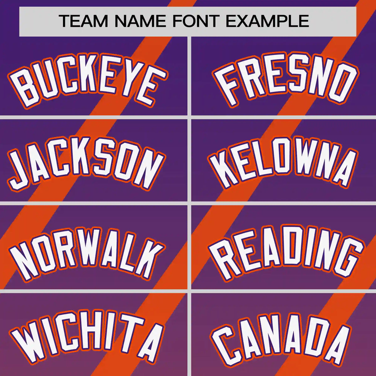 Custom Purple-Orange Gradient Fashion Diagonal Stripe Performance T-Shirt