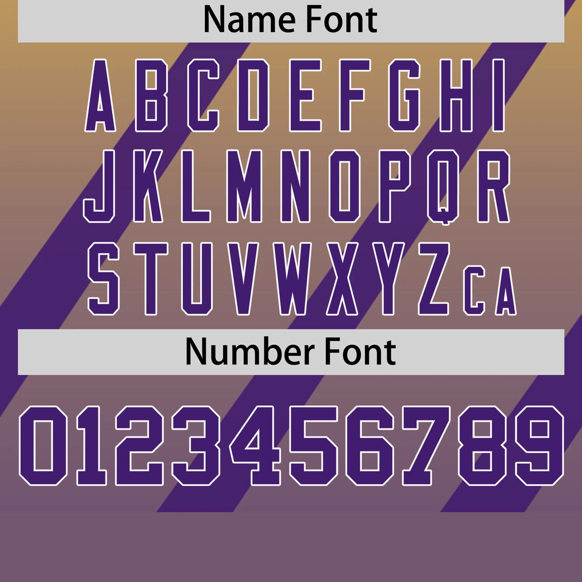 Custom Gold01-Purple Gradient Fashion Diagonal Stripe Performance T-Shirt