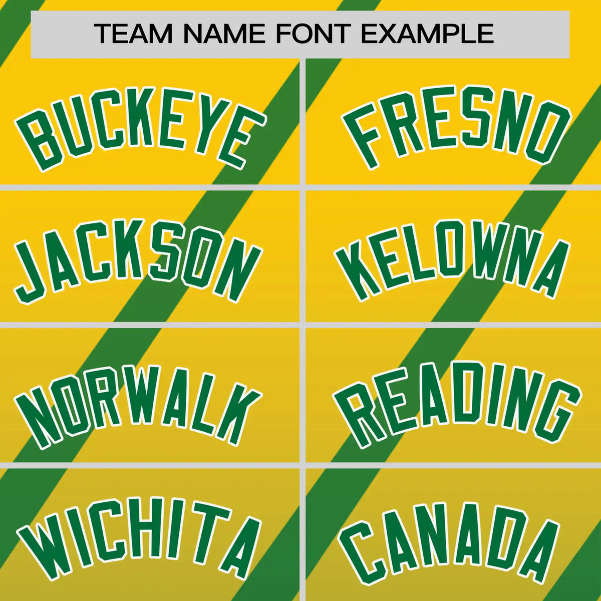 Custom Gold01-Kelly Green Gradient Fashion Diagonal Stripe Performance T-Shirt