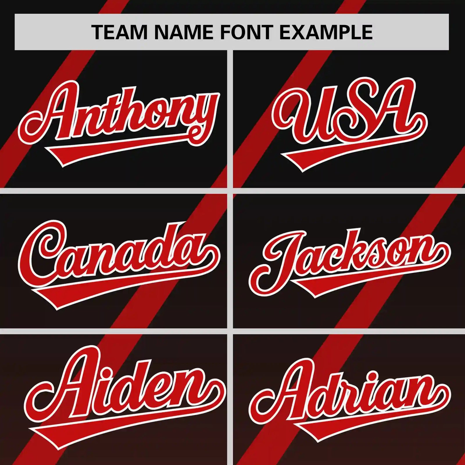 Custom Black-Red Gradient Fashion Diagonal Stripe Performance T-Shirt