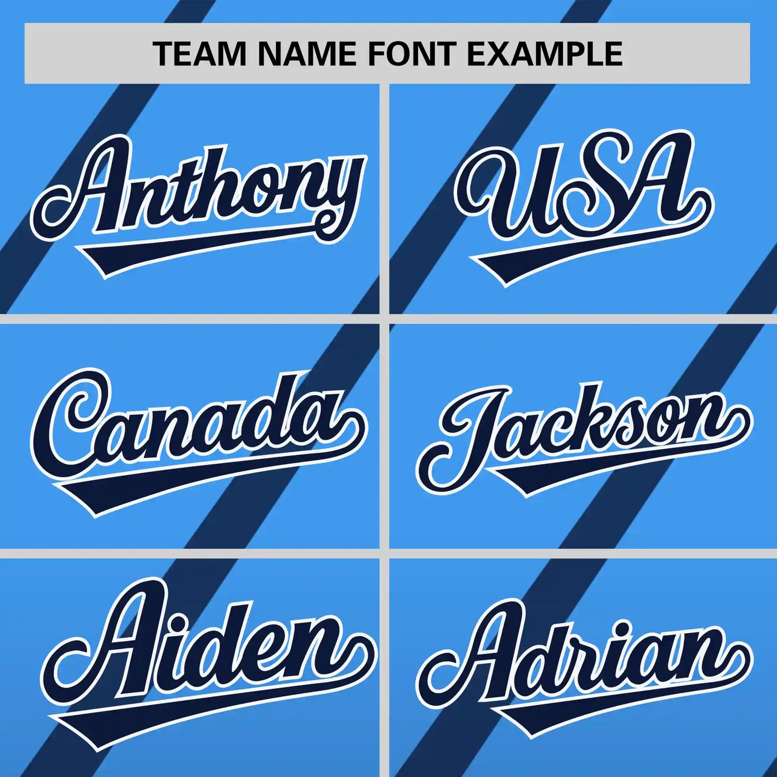 Custom Powder Blue-Navy Gradient Fashion Diagonal Stripe Performance T-Shirt