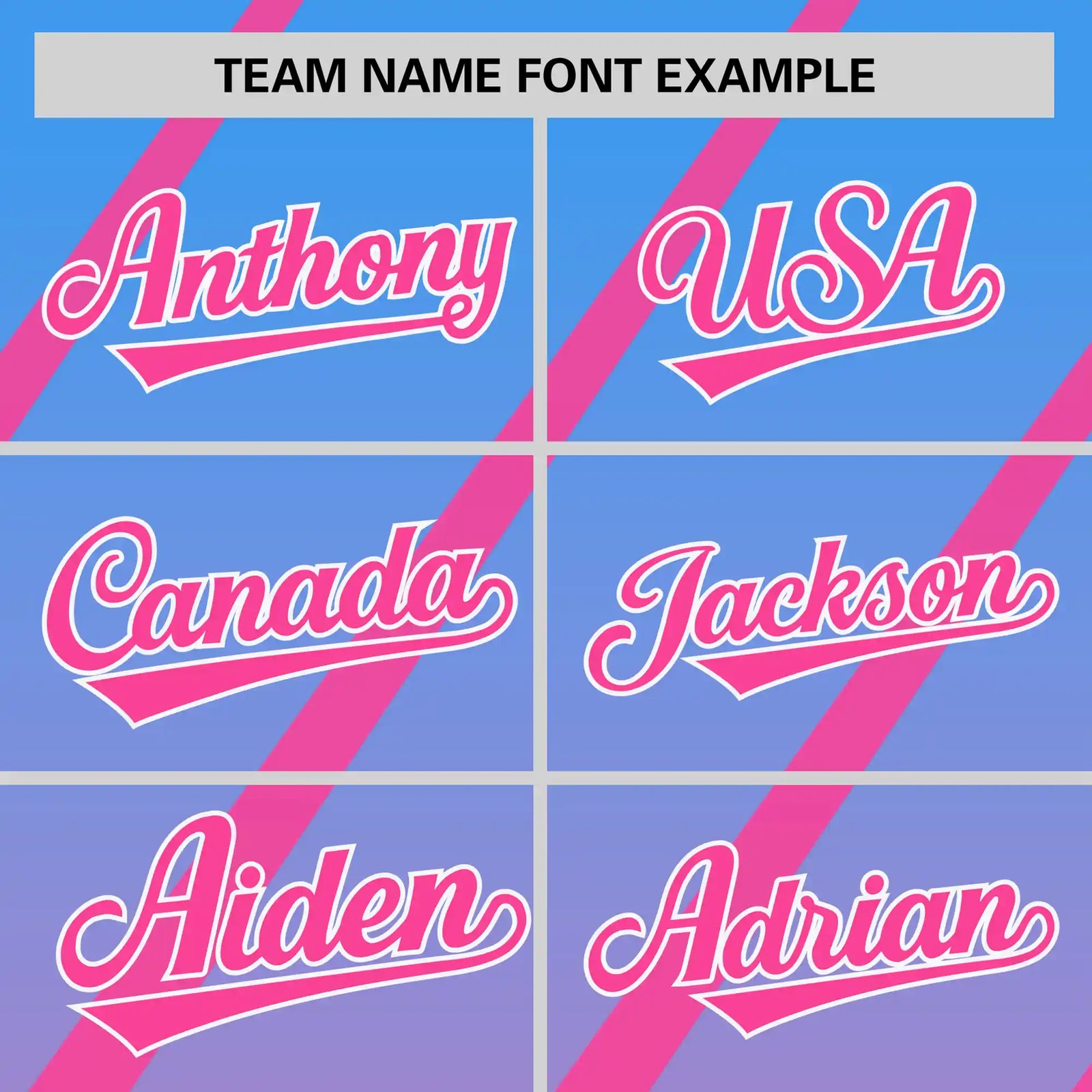 Custom Powder Blue-Pink Gradient Fashion Diagonal Stripe Performance T-Shirt
