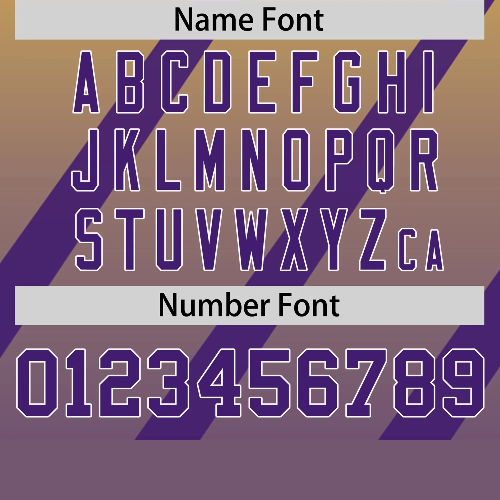 Custom Gold01-Purple Gradient Fashion Diagonal Stripe Performance T-Shirt