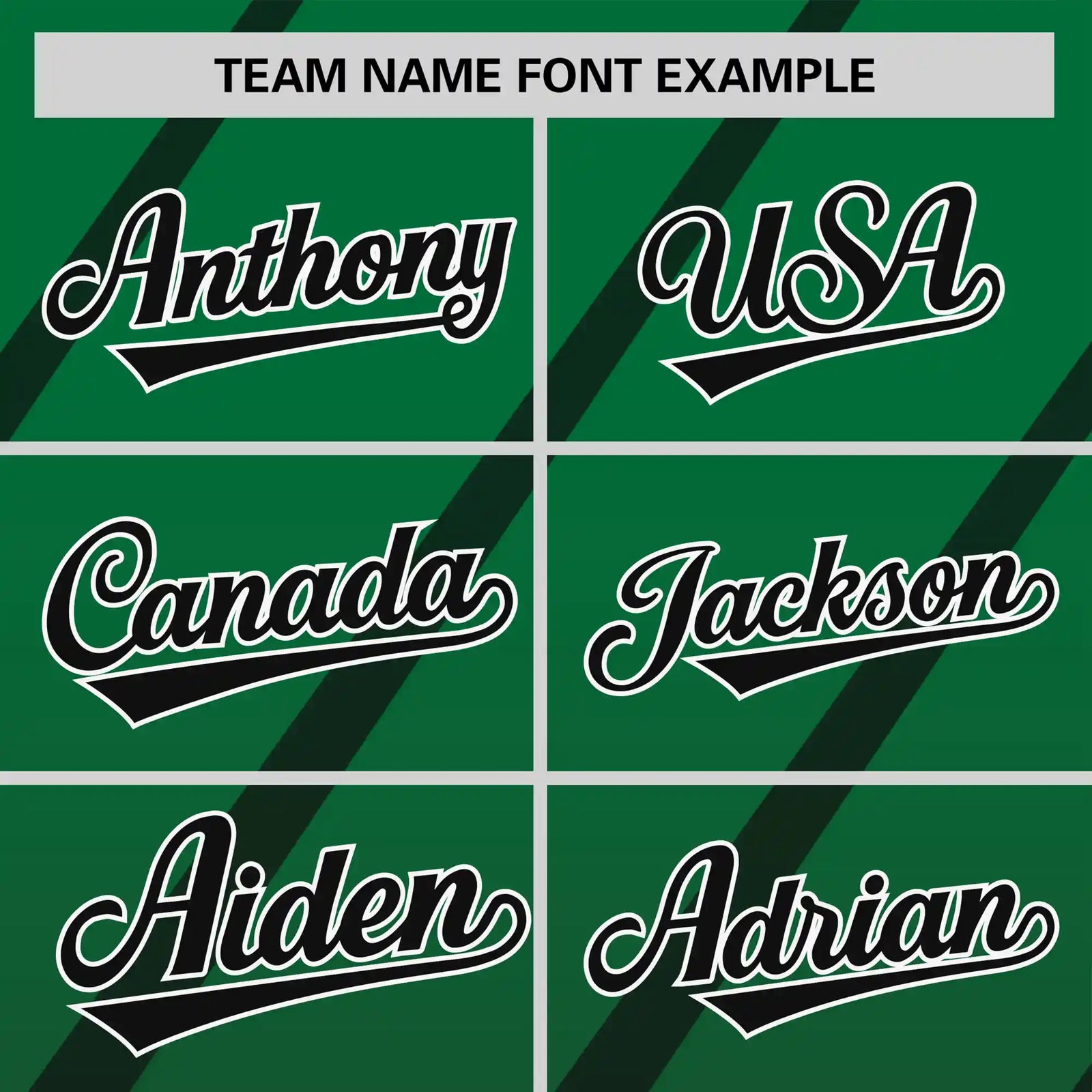 Custom Kelly Green-Black Gradient Fashion Diagonal Stripe Performance T-Shirt