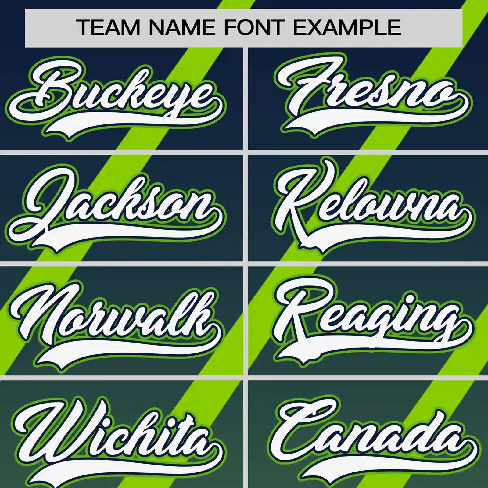 Custom Navy-Neon Green Gradient Fashion Diagonal Stripe Performance T-Shirt