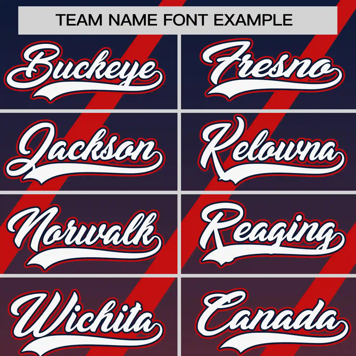 Custom Navy-Red Gradient Fashion Diagonal Stripe Performance T-Shirt