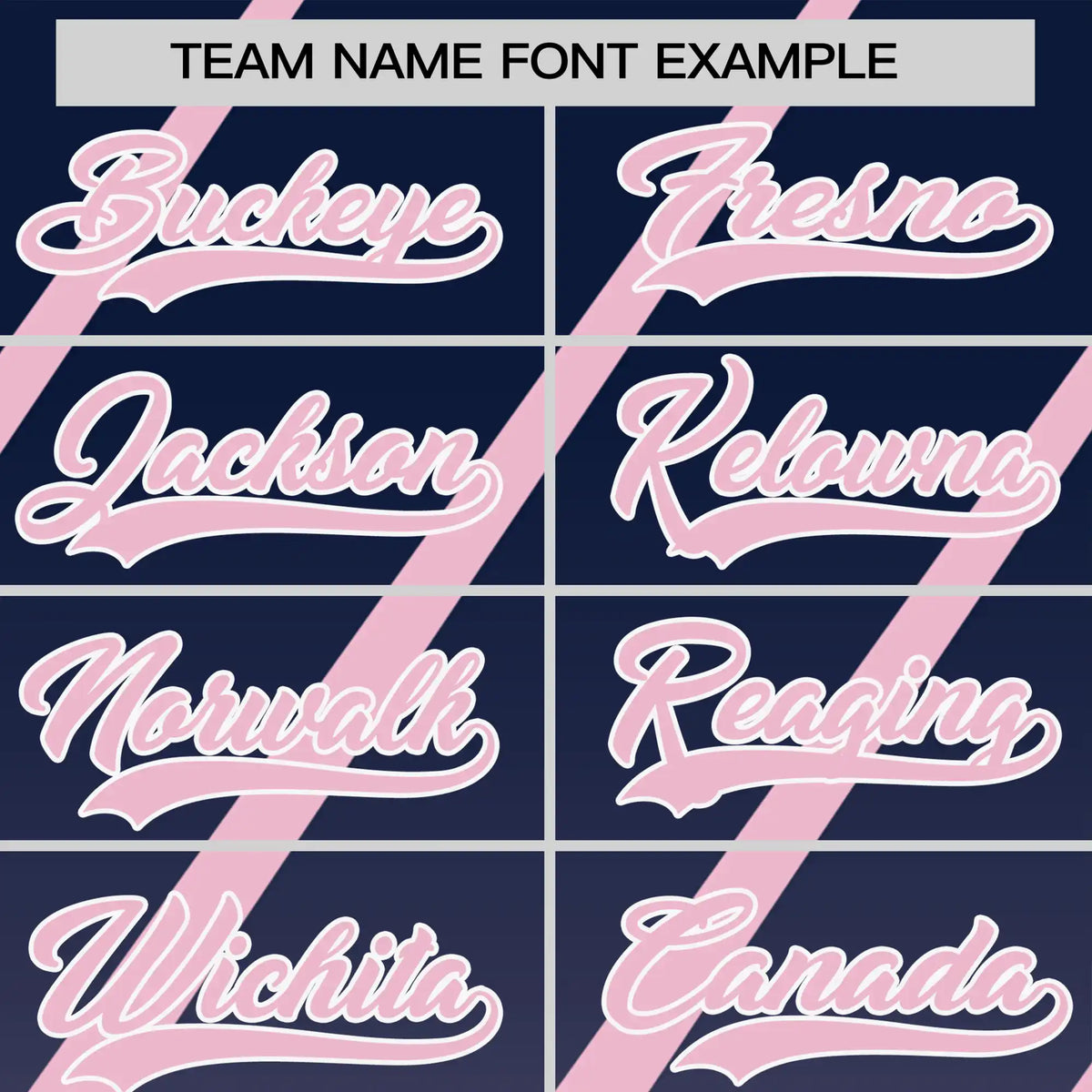 Custom Navy-Light Pink Gradient Fashion Diagonal Stripe Performance T-Shirt