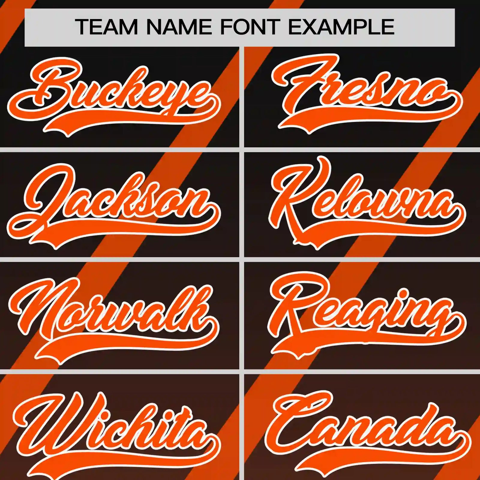 Custom Black-Orange Gradient Fashion Diagonal Stripe Performance T-Shirt