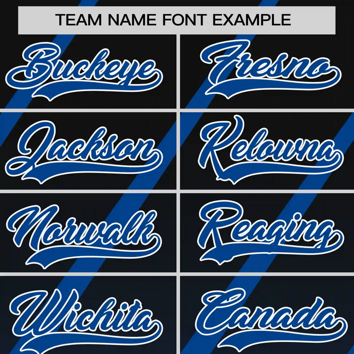 Custom Black-Royal Blue Gradient Fashion Diagonal Stripe Performance T-Shirt