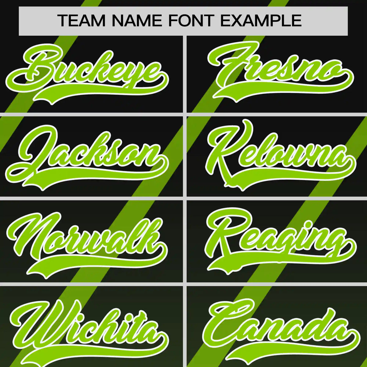 Custom Black-Neon Green Gradient Fashion Diagonal Stripe Performance T-Shirt