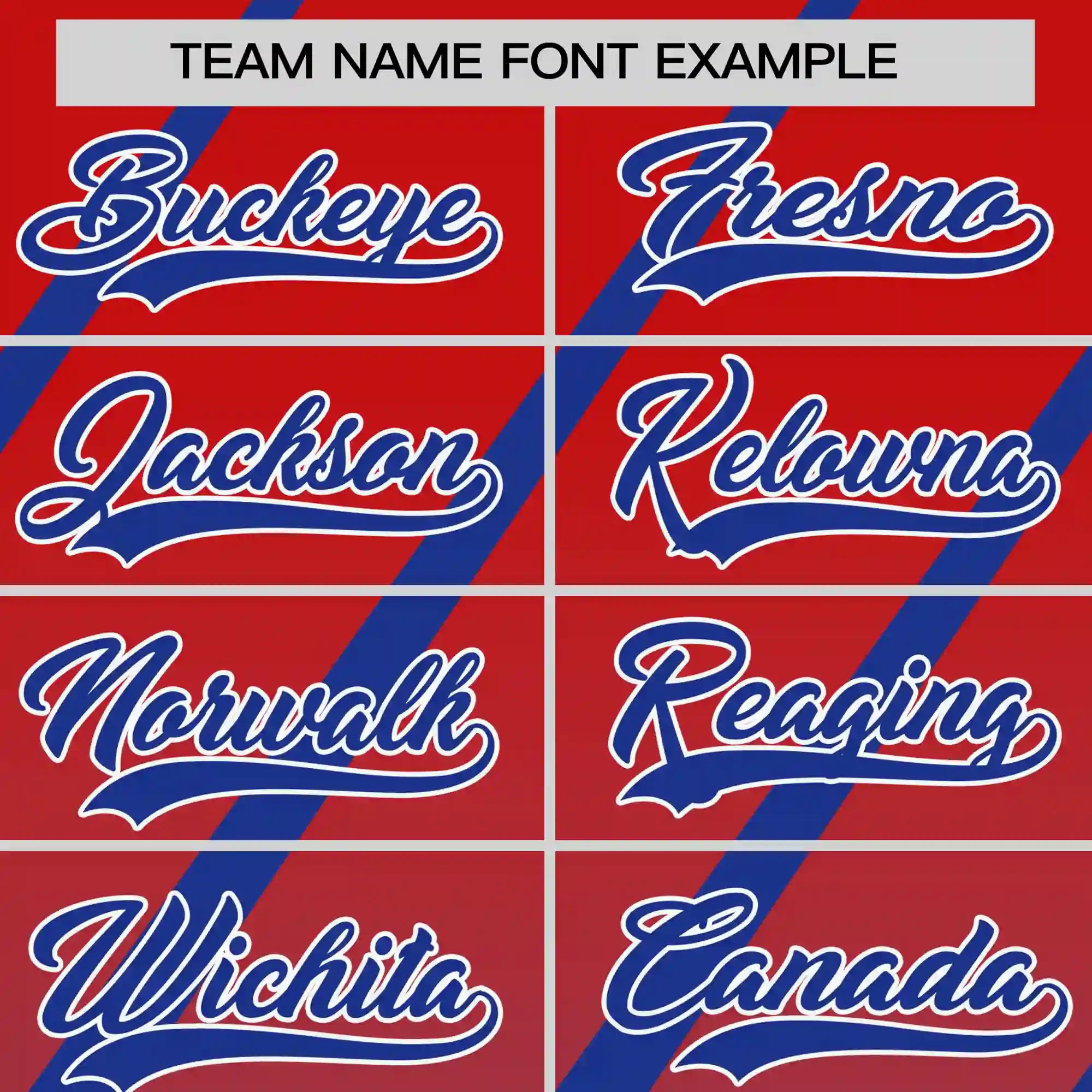 Custom Red-Royal Blue Gradient Fashion Diagonal Stripe Performance T-Shirt