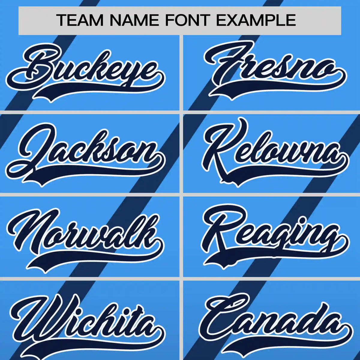 Custom Powder Blue-Navy Gradient Fashion Diagonal Stripe Performance T-Shirt