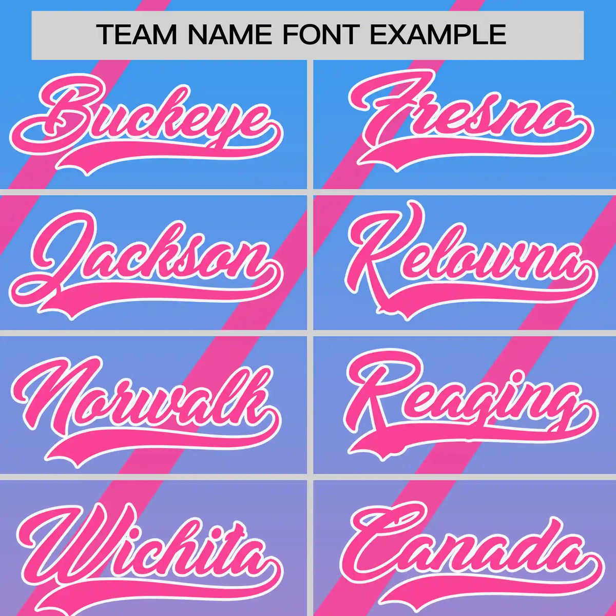 Custom Powder Blue-Pink Gradient Fashion Diagonal Stripe Performance T-Shirt