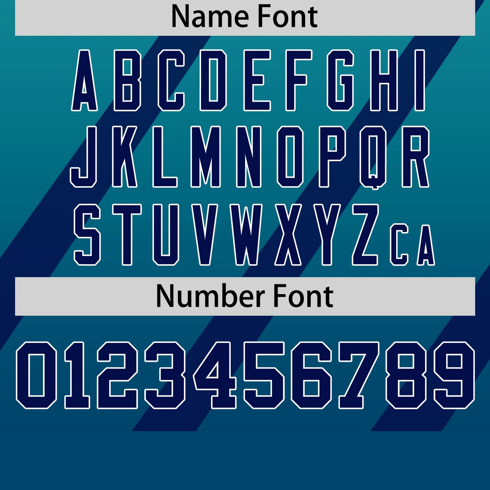 Custom Aqua-Royal Blue Gradient Fashion Diagonal Stripe Performance T-Shirt