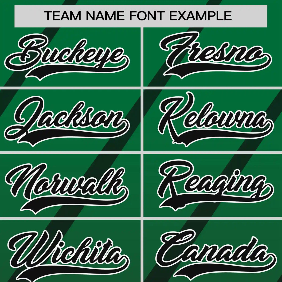 Custom Kelly Green-Black Gradient Fashion Diagonal Stripe Performance T-Shirt