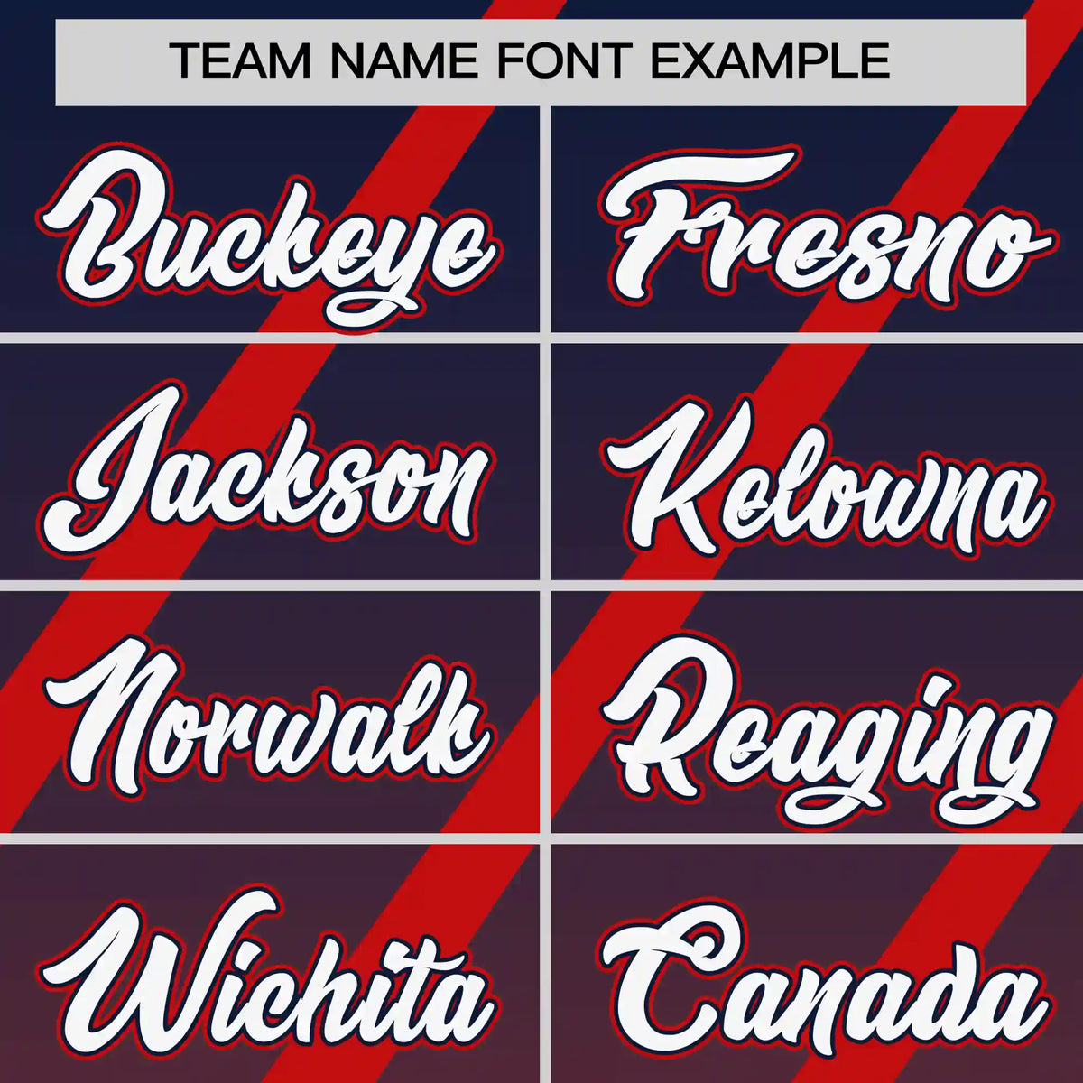 Custom Navy-Red Gradient Fashion Diagonal Stripe Performance T-Shirt