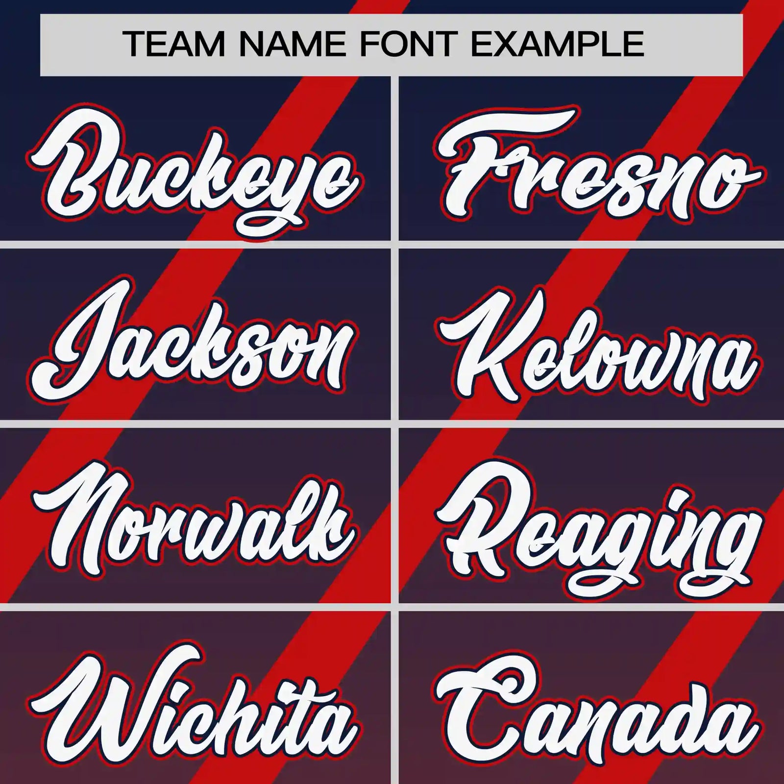 Custom Navy-Red Gradient Fashion Diagonal Stripe Performance T-Shirt