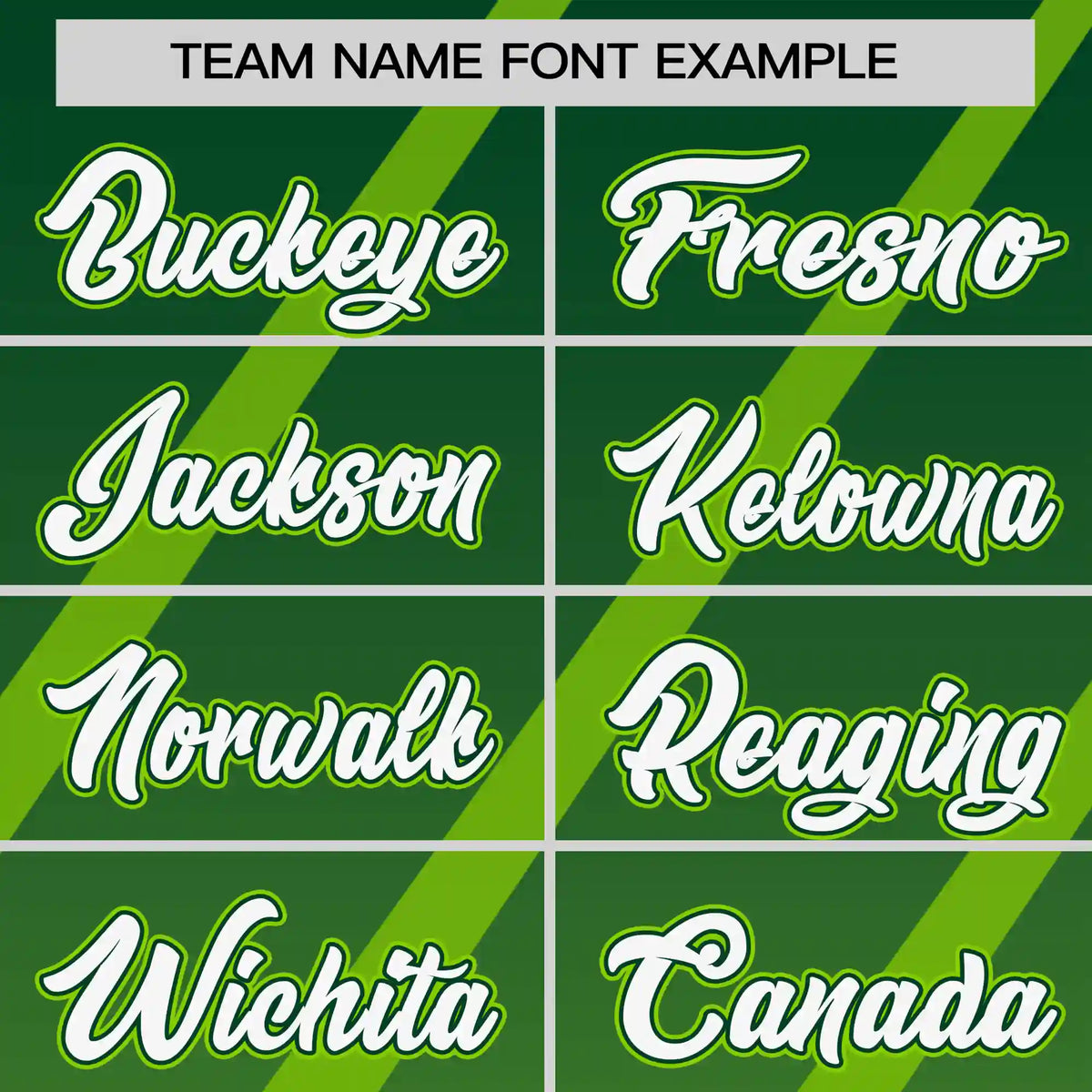 Custom Green-Neon Green Gradient Fashion Diagonal Stripe Performance T-Shirt