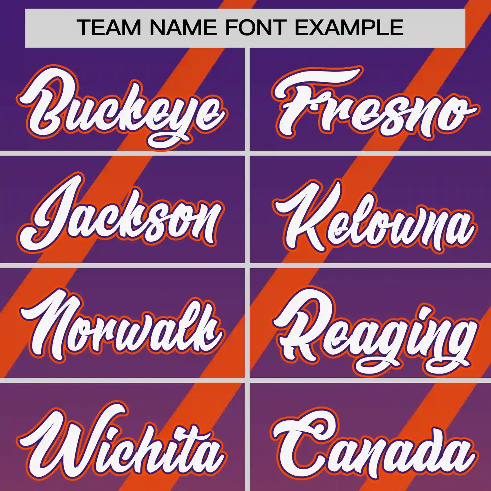 Custom Purple-Orange Gradient Fashion Diagonal Stripe Performance T-Shirt