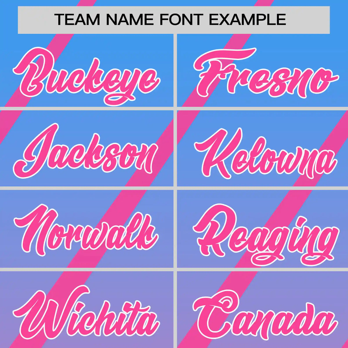 Custom Powder Blue-Pink Gradient Fashion Diagonal Stripe Performance T-Shirt