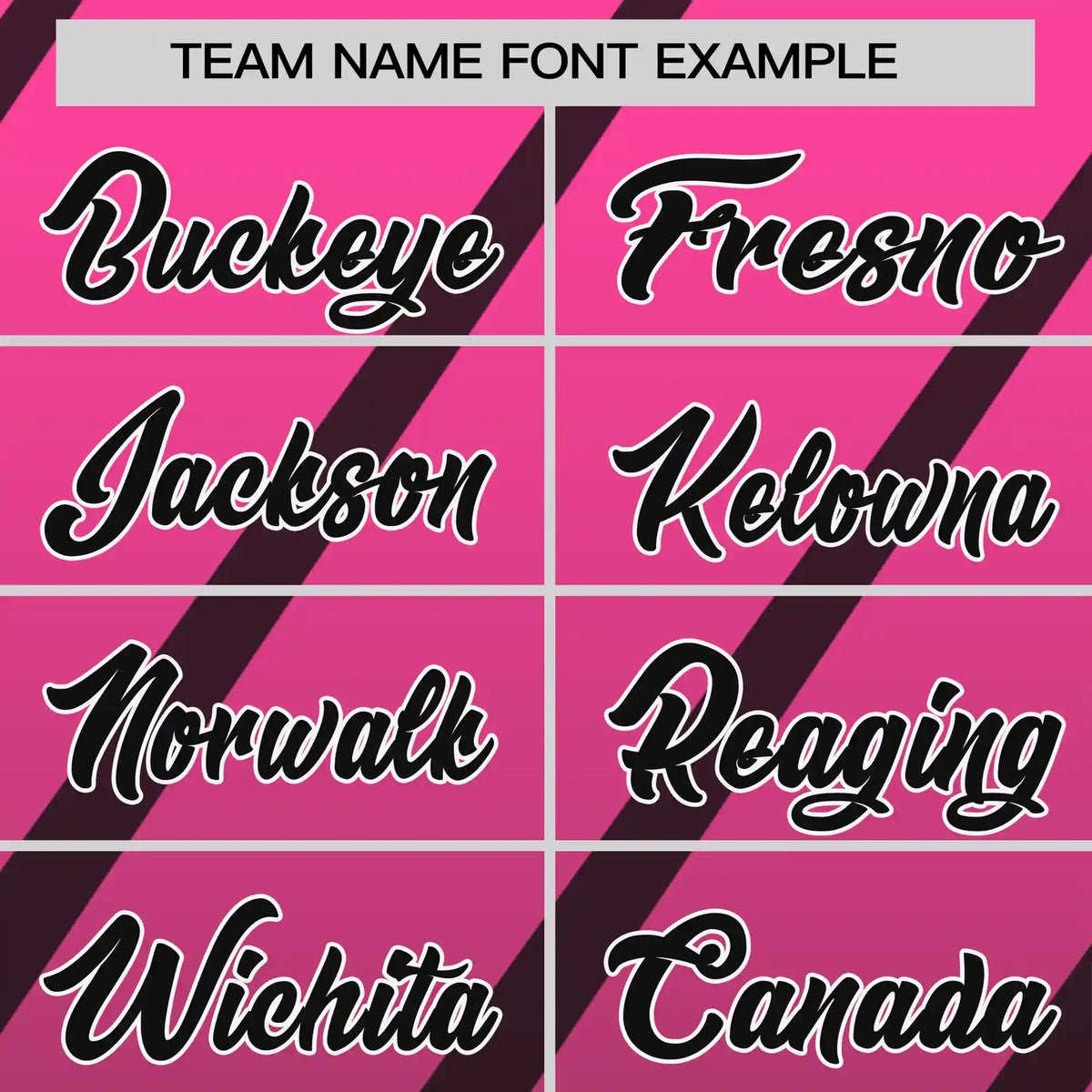 Custom Pink-Black Gradient Fashion Diagonal Stripe Performance T-Shirt