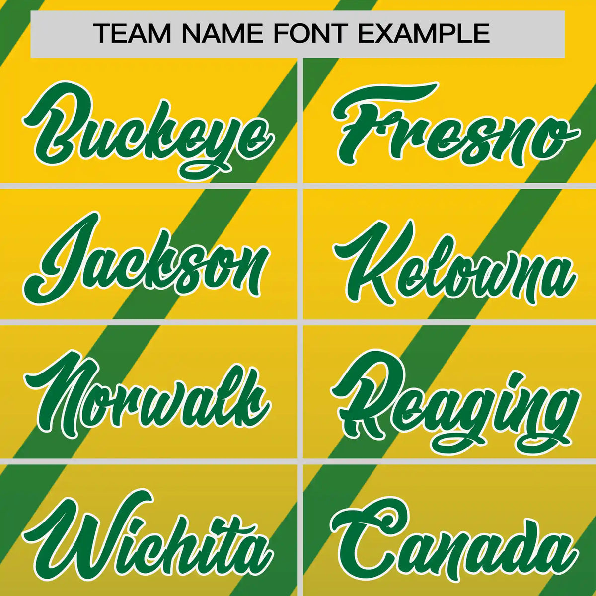 Custom Gold01-Kelly Green Gradient Fashion Diagonal Stripe Performance T-Shirt