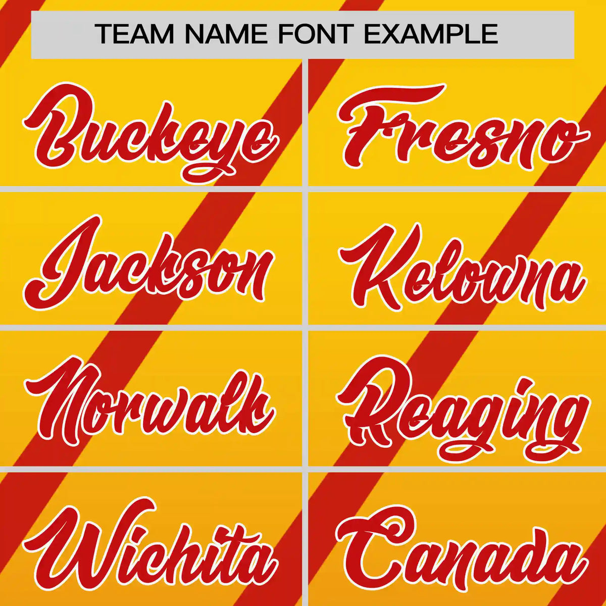 Custom Gold01-Red Gradient Fashion Diagonal Stripe Performance T-Shirt