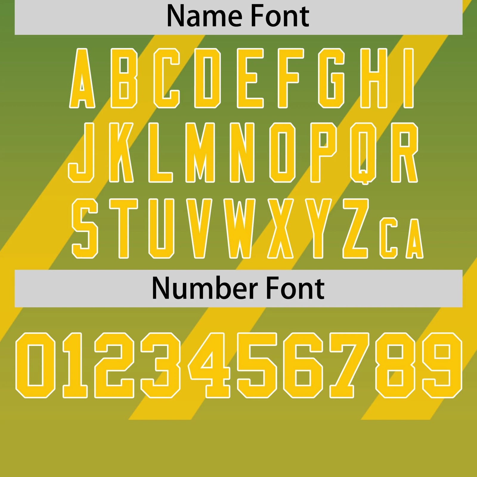 Custom Kelly Green-Gold01 Gradient Fashion Diagonal Stripe Performance T-Shirt