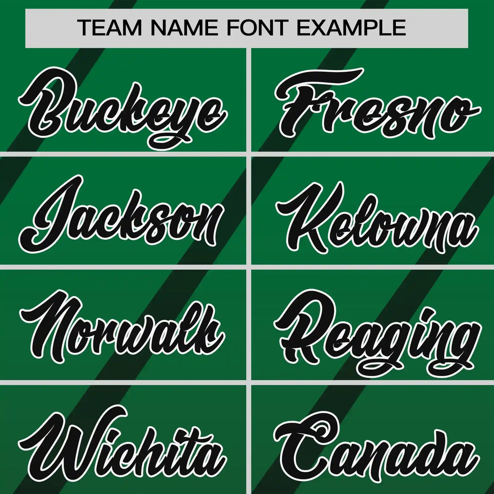 Custom Kelly Green-Black Gradient Fashion Diagonal Stripe Performance T-Shirt