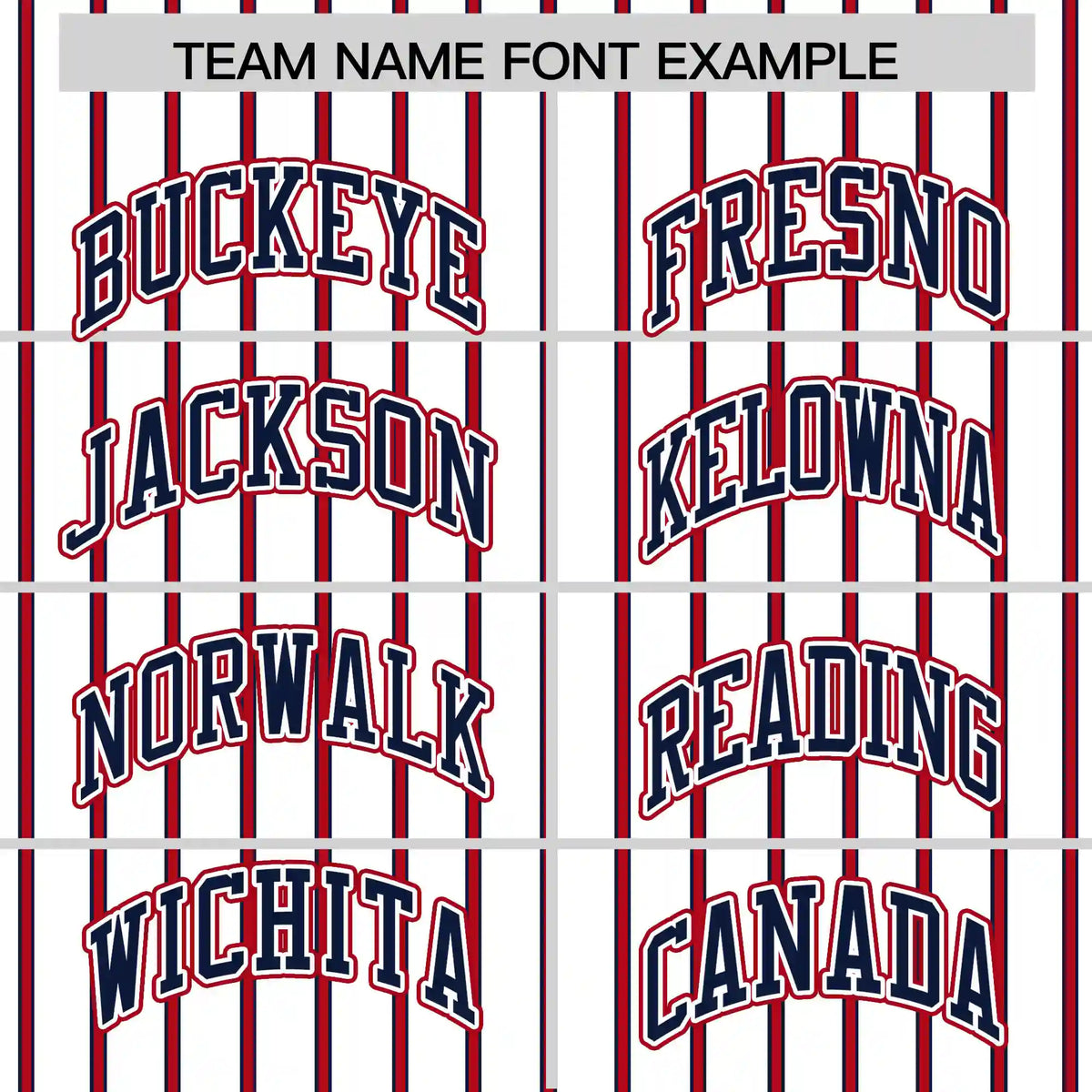 Custom White Navy-Red Pinstripe Pattern Design Performance T-Shirt