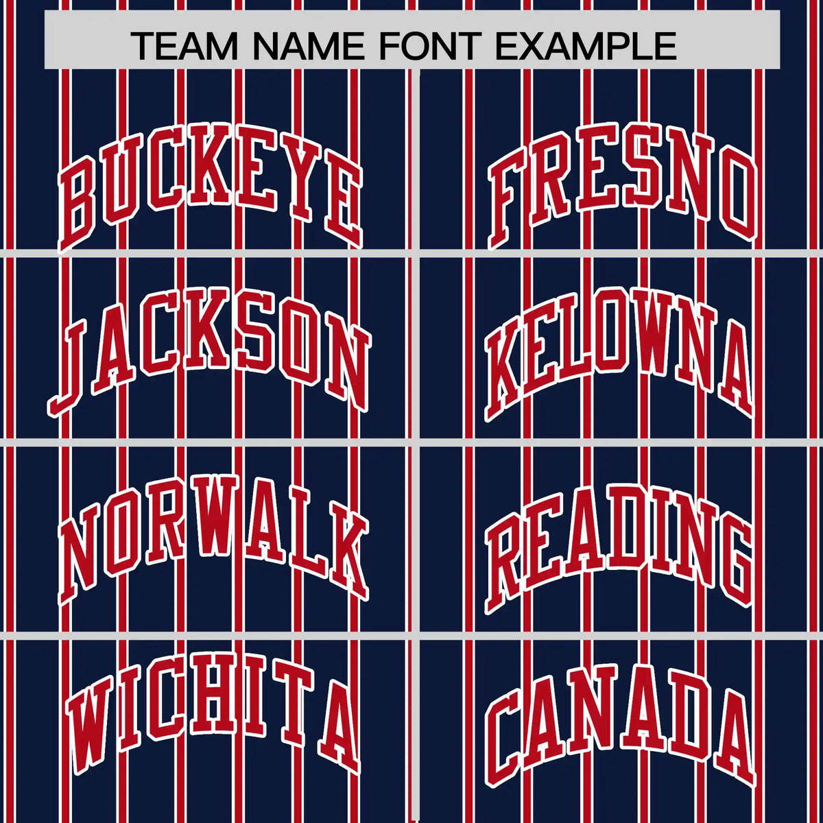 Custom Navy White-Red Pinstripe Pattern Design Performance T-Shirt