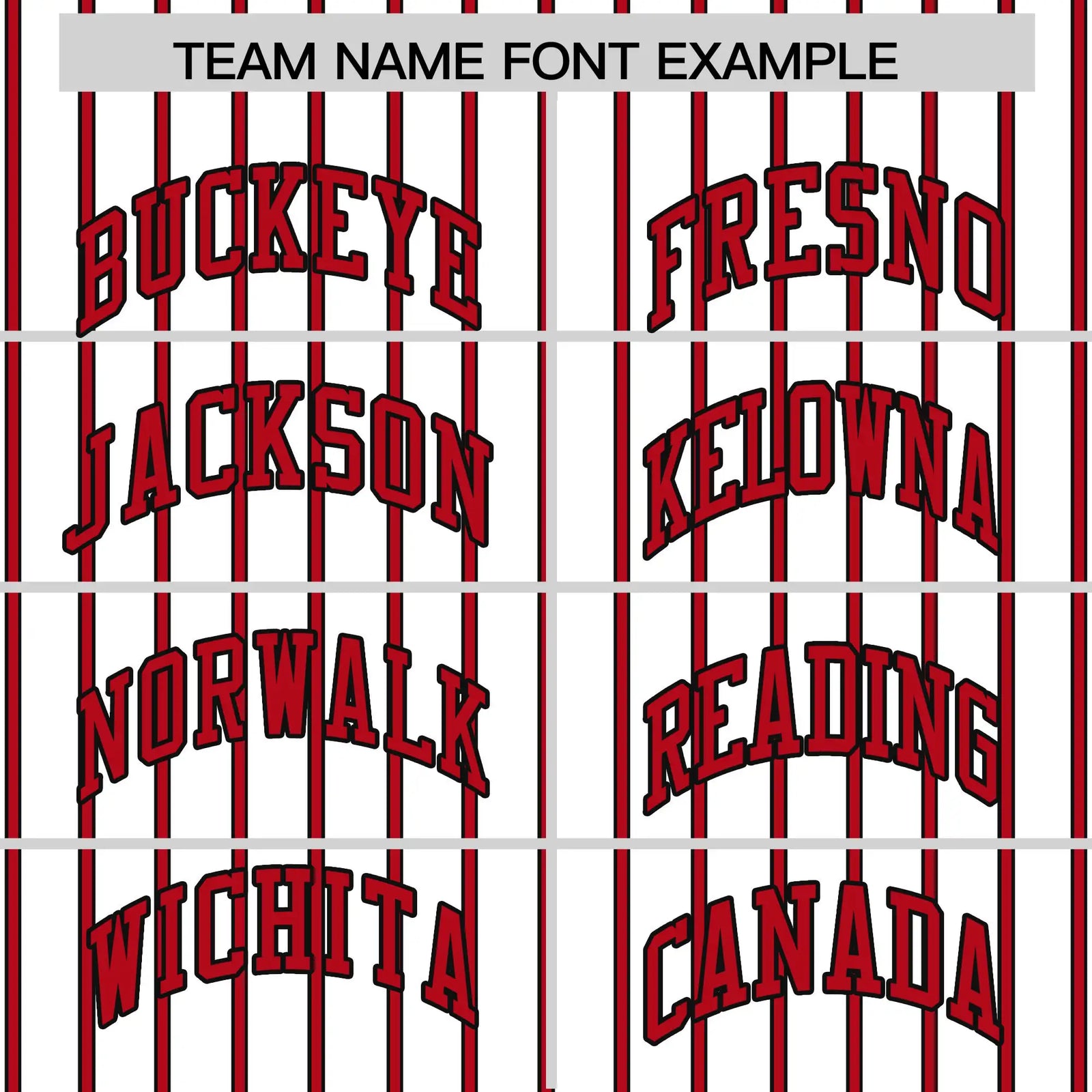 Custom White Black-Red Pinstripe Pattern Design Performance T-Shirt