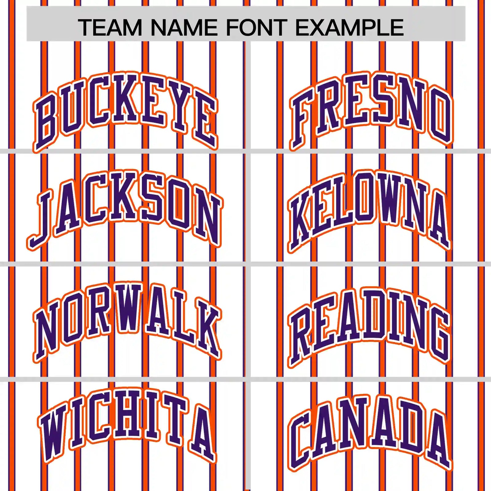 Custom White Purple-Orange Pinstripe Pattern Design Performance T-Shirt