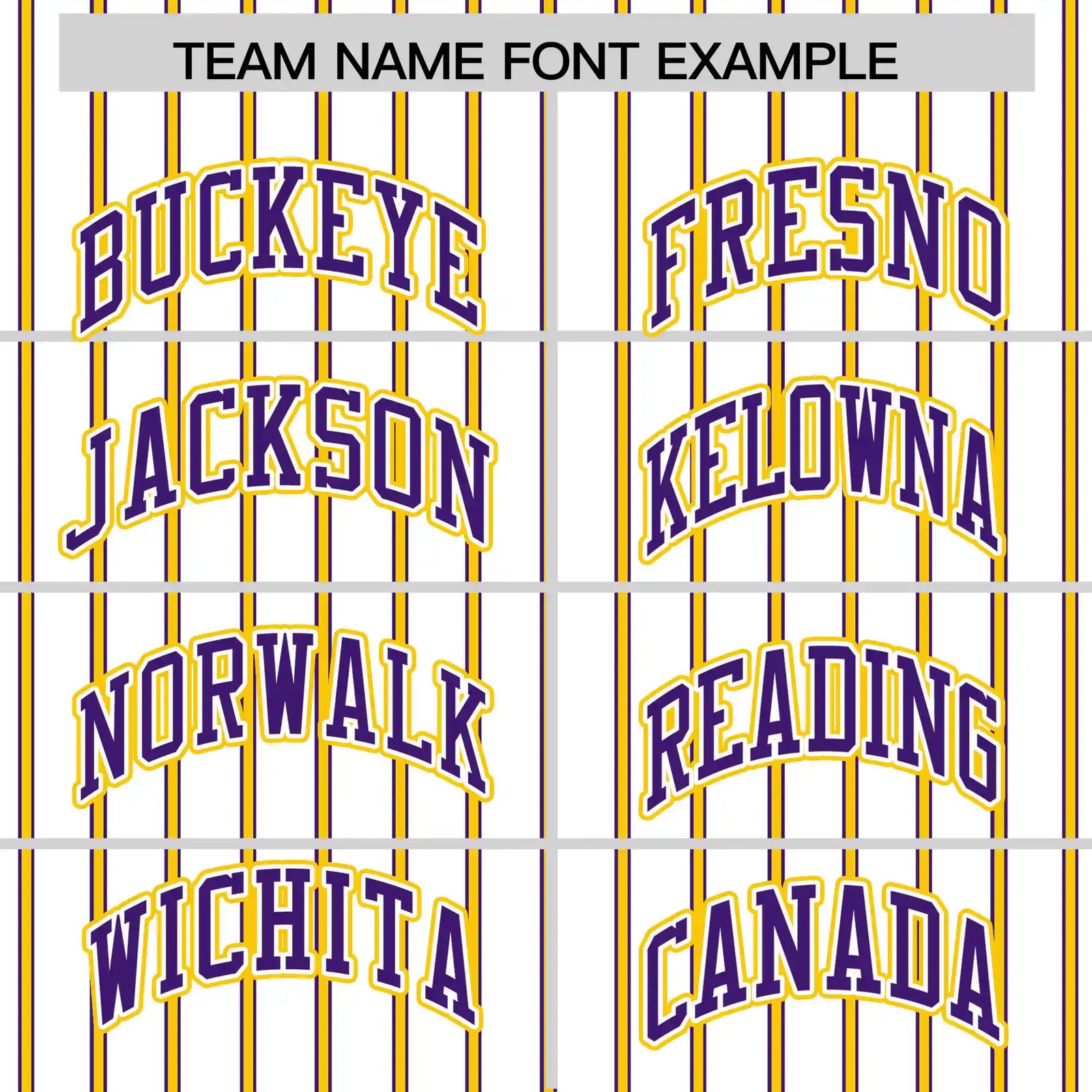 Custom White Purple-Gold01 Pinstripe Pattern Design Performance T-Shirt