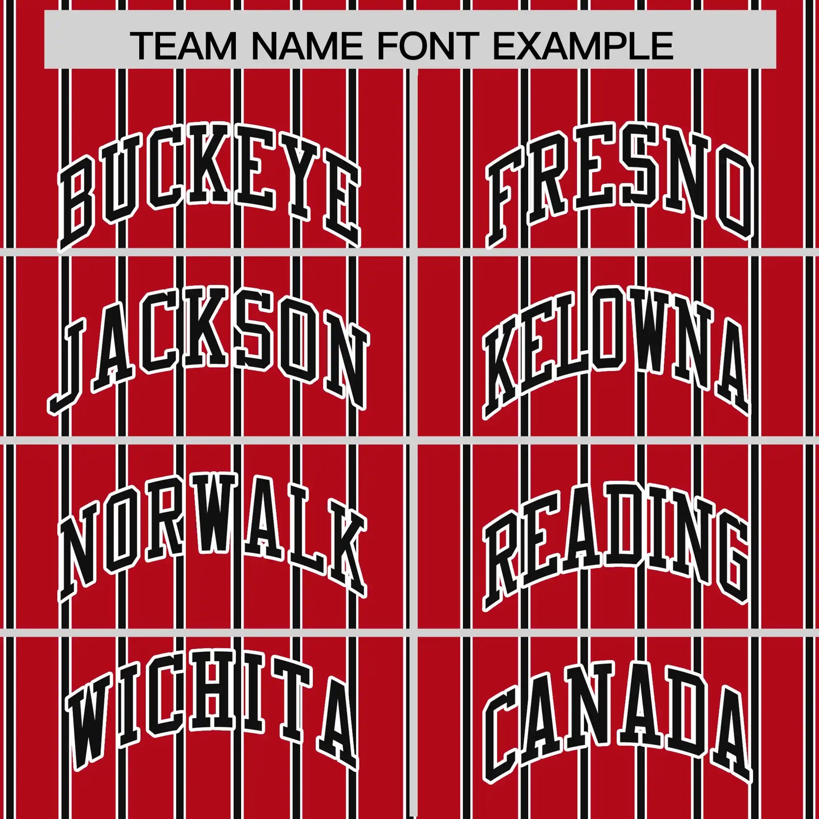 Custom Red White-Black Pinstripe Pattern Design Performance T-Shirt