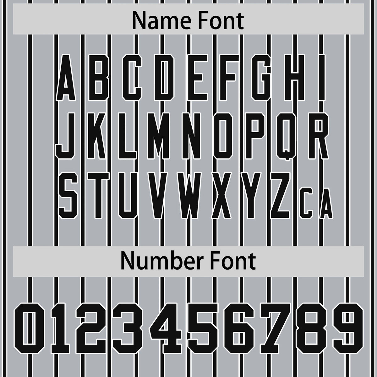 Custom Gray White-Black Pinstripe Pattern Design Performance T-Shirt