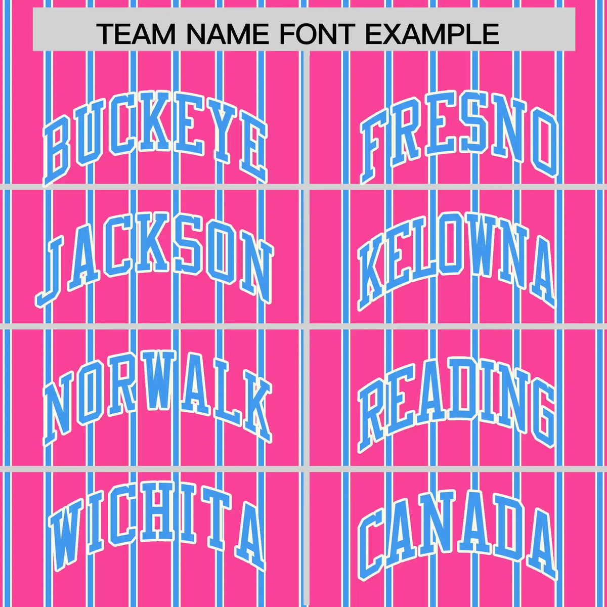 Custom Pink White-Powder Blue Pinstripe Pattern Design Performance T-Shirt